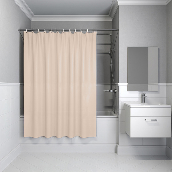 Шторка для ванн текстильная Iddis Promo 180x200 бежевая (P01PE18i11)