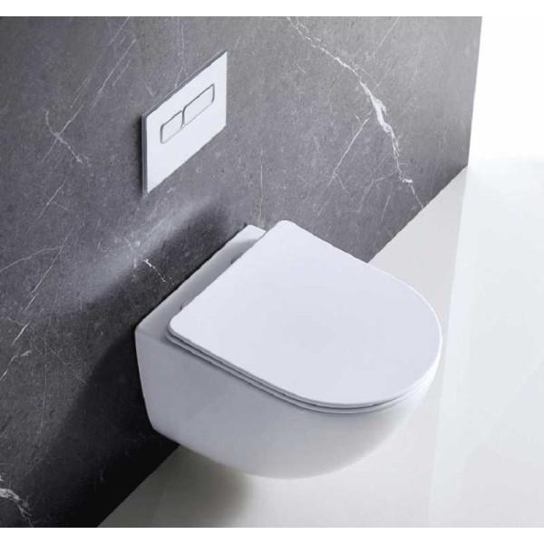 Унитаз подвесной BelBagno Amanda белый (BB051CHR)