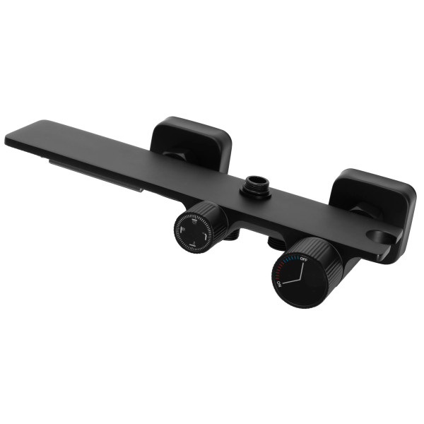 Душевая система на четыре режима Rea Helix Black mat (REA-P6618)