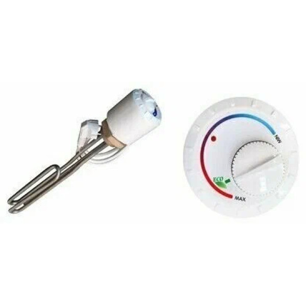 ТЭН Stout 3 кВт (1 фаза) 1 1/2" + 2 термостата (основной и аварийный) (3.5001) ТЭН Stout 3 кВт (1 фаза) 1 1/2" + 2 термостата (основной и аварийный) (3.5001)