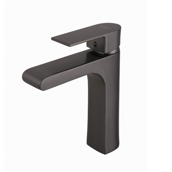 Смеситель для раковины Melodia della vita Waltz оружейная сталь (MDV30120gn) Смеситель для раковины Melodia della vita Waltz оружейная сталь (MDV30120gn)