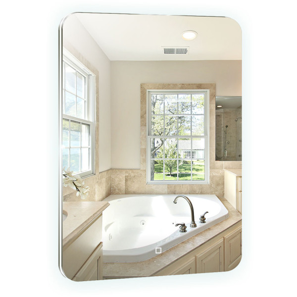 Зеркало Azario Паллада 550*800 c подсветкой и диммером, сенсор выкл (ФР-1538)