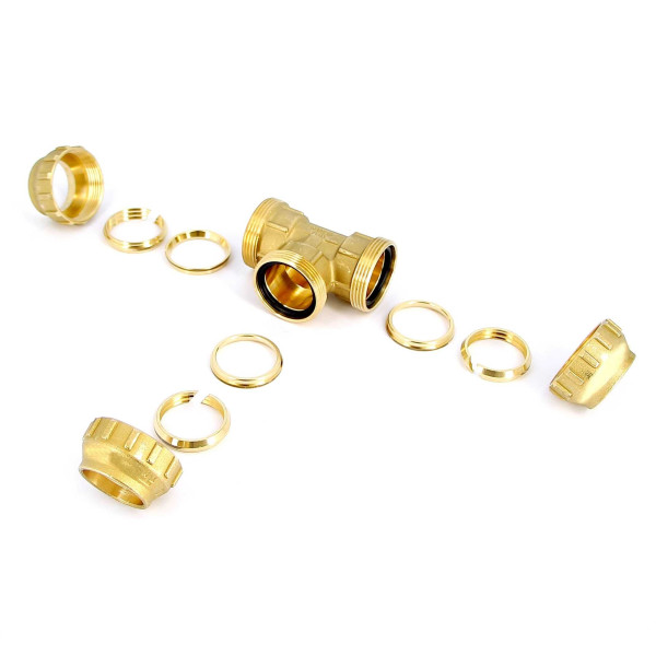 Тройник "Tiemme" 50*50*50 (для п/э трубы) (3400055)