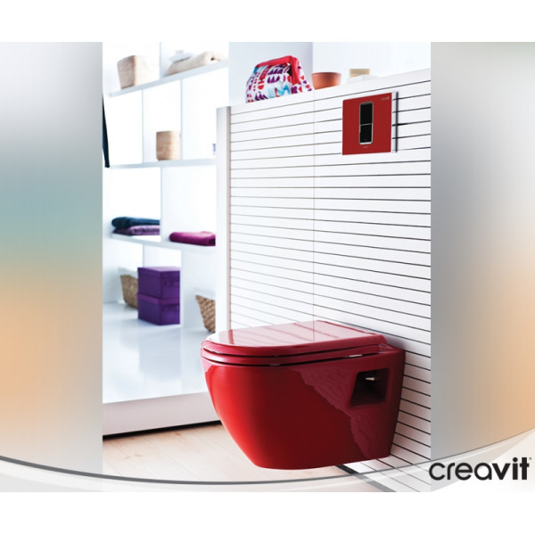 Клавиша смывная Creavit красный (FP8001.01)