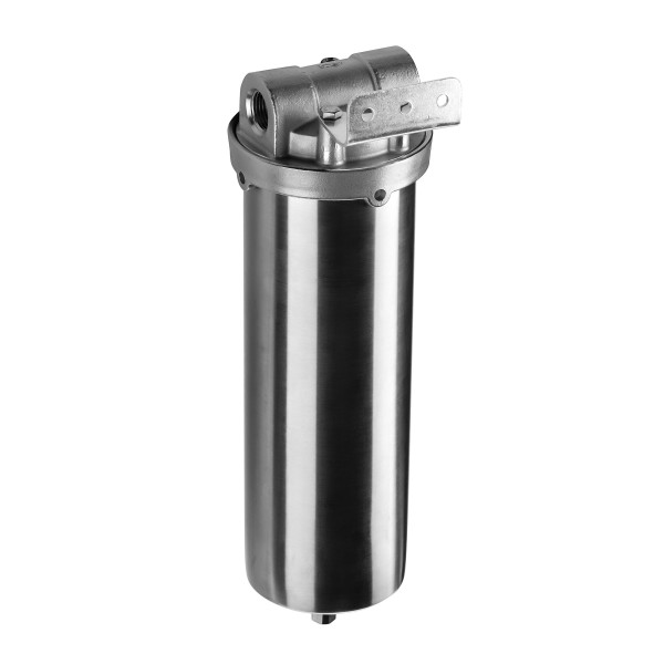 Фильтр колбовый Гейзер HS 1/2" 10SL со сливом (нержавеющая сталь, для холодной и горячей воды) (50512) Фильтр колбовый Гейзер HS 1/2" 10SL со сливом (нержавеющая сталь, для холодной и горячей воды) (50512)