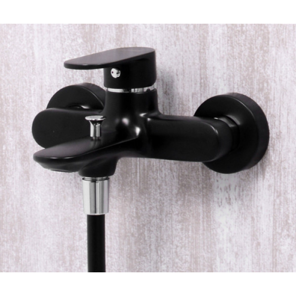 Смеситель для ванны и душа WasserKRAFT Elbe 7401 с коротким изливом