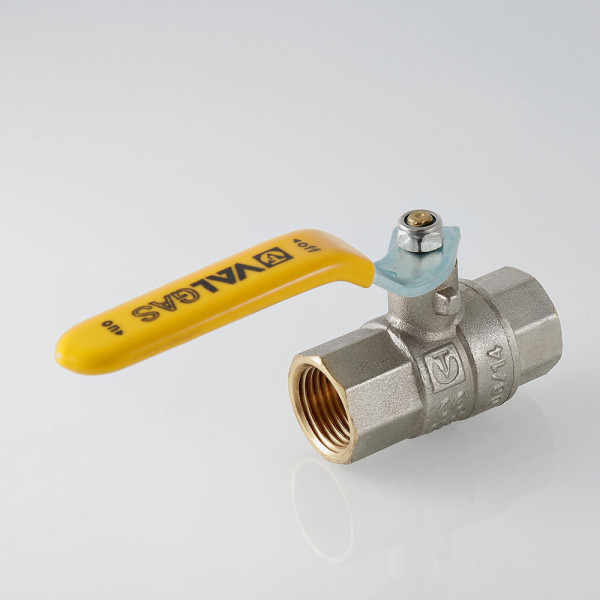 Кран газовый 3/4" ВВ шаровый Valtec "Valgas" (ручка) Кран газовый 3/4" ВВ шаровый Valtec "Valgas" (ручка)