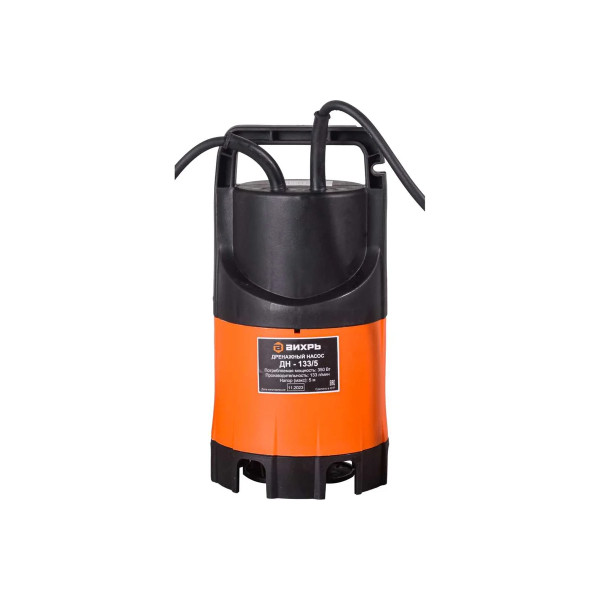 Насос дренажный Вихрь ДН-133/5 (68/2/12)