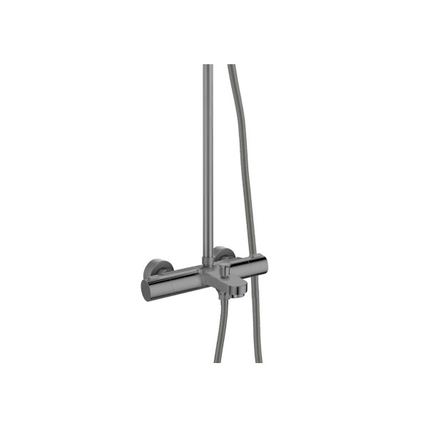Душевая система Aquatek Вега с термостатом оружейная сталь (AQ2043BGM) Душевая система Aquatek Вега с термостатом оружейная сталь (AQ2043BGM)
