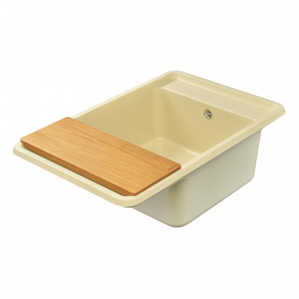 Мойка для кухни врезная Aquaton Беллис 510x780x250 шампань (1.A725.0.32B.S29.0)