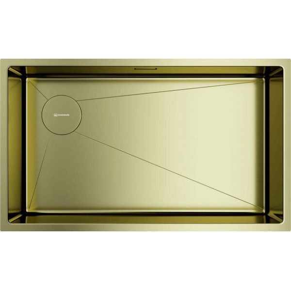 Мойки врезные Omoikiri Taki 74-U/IF-LG Side-L 74х44 cветлое золото (4997472)
