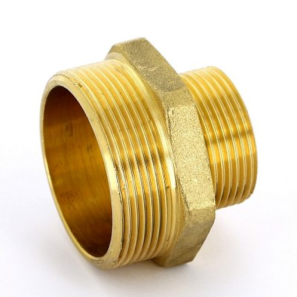 Ниппель переходной 1 1/4"х2" Uni-Fitt (латунь) 600G7500