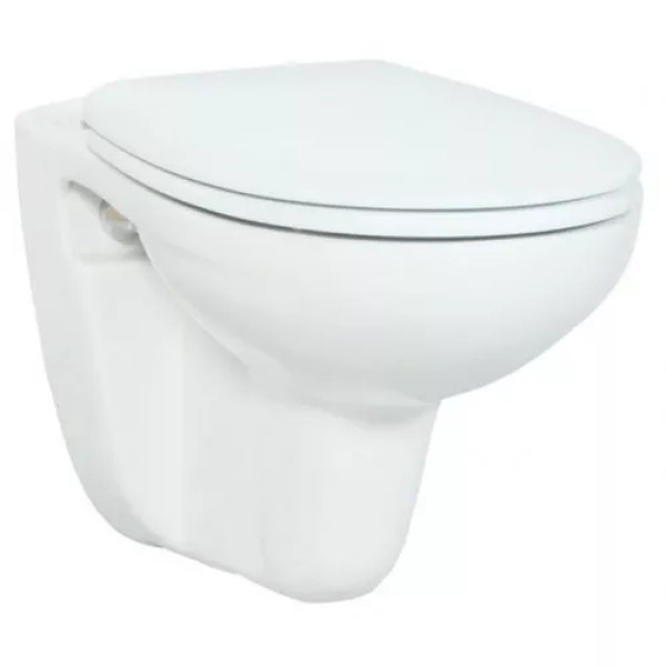 Унитаз подвесной Creavit Y.GOLLER 36x52x35,8 белый (YG320.04100)