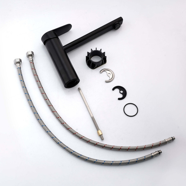 Смеситель для кухни Aquatek Ника черный матовый (AQ1880MB) Смеситель для кухни Aquatek Ника черный матовый (AQ1880MB)