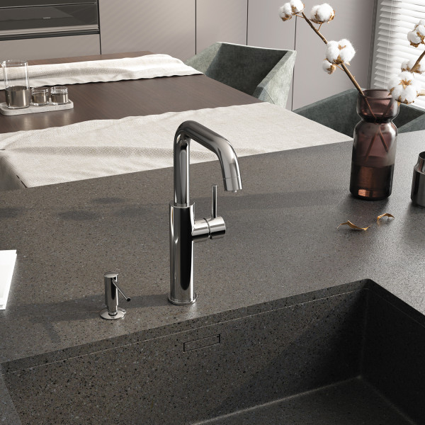 Смеситель для кухни WasserKRAFT хром (A8517)