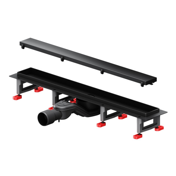 Душевой лоток AM.PM MasterFlow линейный универс затвор Tile 60 см черн мат (W01SC-U11-060-04BM) Душевой лоток AM.PM MasterFlow линейный универс затвор Tile 60 см черн мат (W01SC-U11-060-04BM)