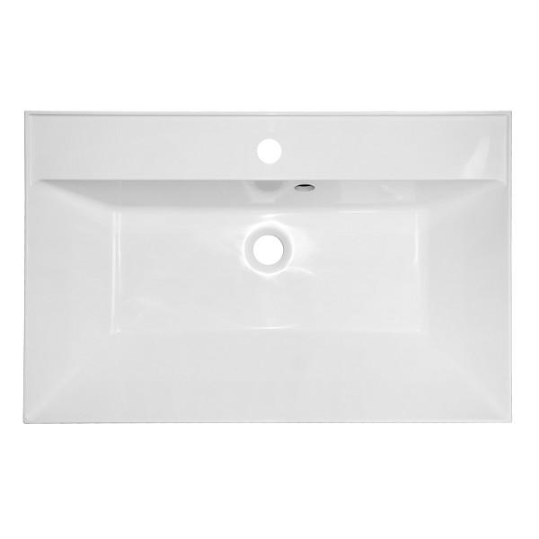 Тумба подвесная Azario с раковиной Эстима 70/2 с раковиной Астория 70 (CS00094583)