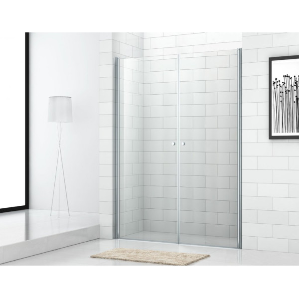 Душевая дверь Cezares Eco 90x190 стекло прозрачное (ECO-B-2-90-C-Cr) Душевая дверь Cezares Eco 90x190 стекло прозрачное (ECO-B-2-90-C-Cr)