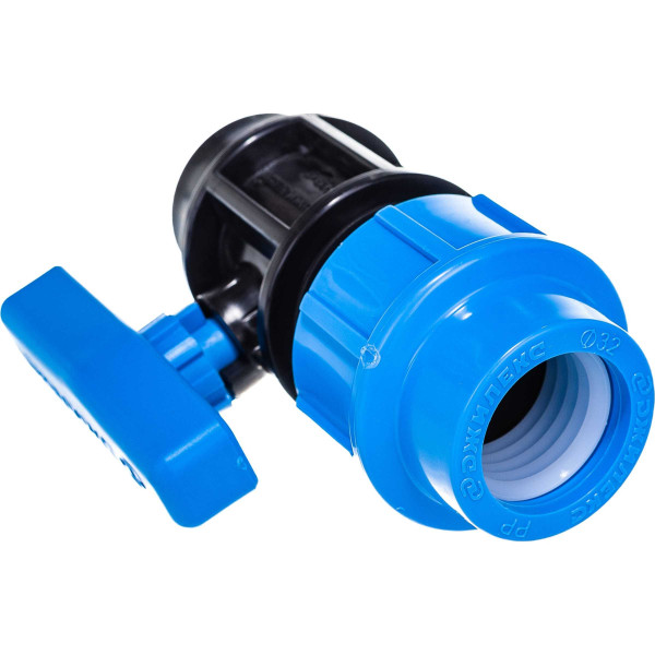 Кран шаровый 32*1"В Джилекс (для п/э трубы, PP) (9370) Кран шаровый 32*1"В Джилекс (для п/э трубы, PP) (9370)