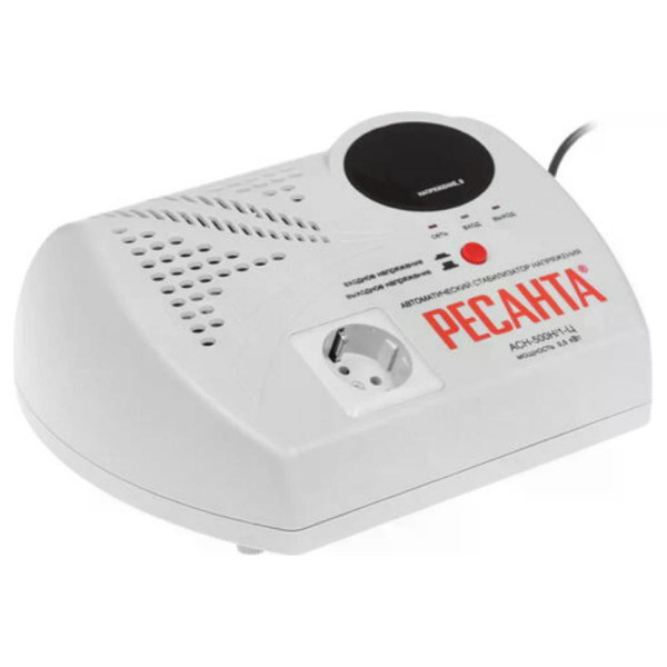 Стабилизатор напряжения Ресанта АСН-500Н1/1-Ц (63/6/9)
