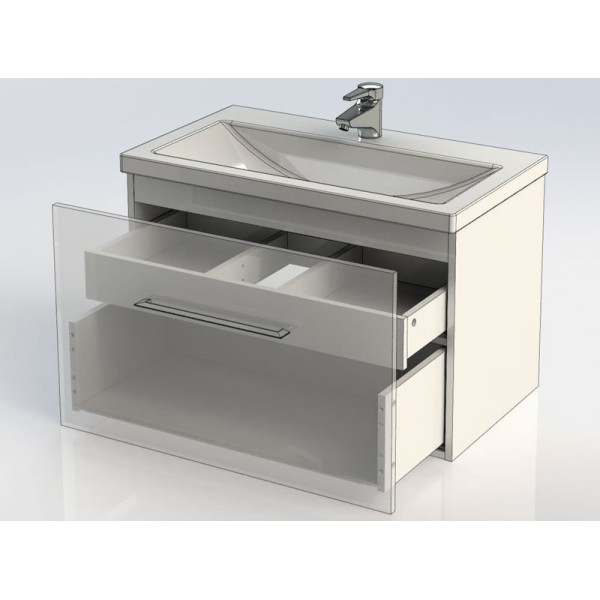 Тумба подвесная Aquanet Порто 50 белый (00195729)