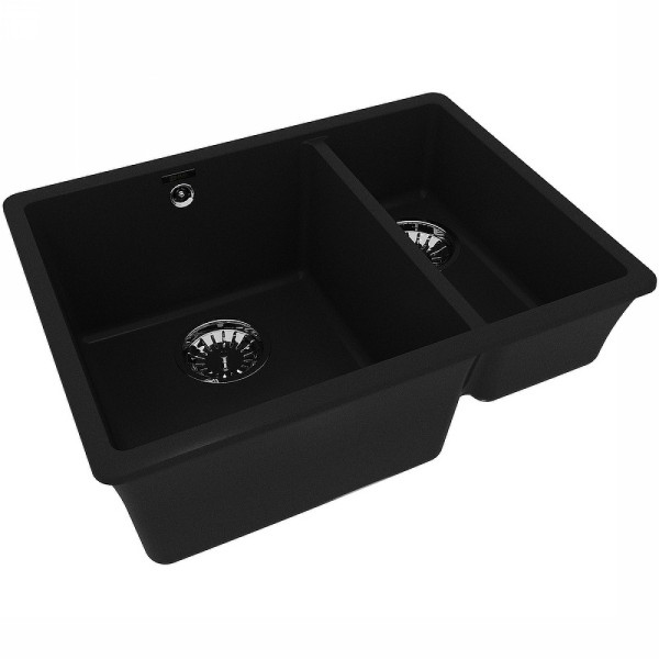 Мойка для кухни врезная Lemark Sinara 550.2-U 550x420 антрацит (9910079)