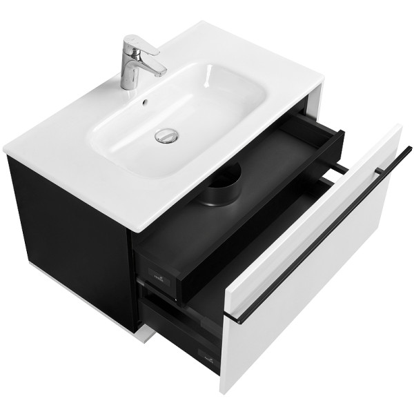 Тумба подвесная Roca Aneto 78,5x45x42,9 белый (857430806)