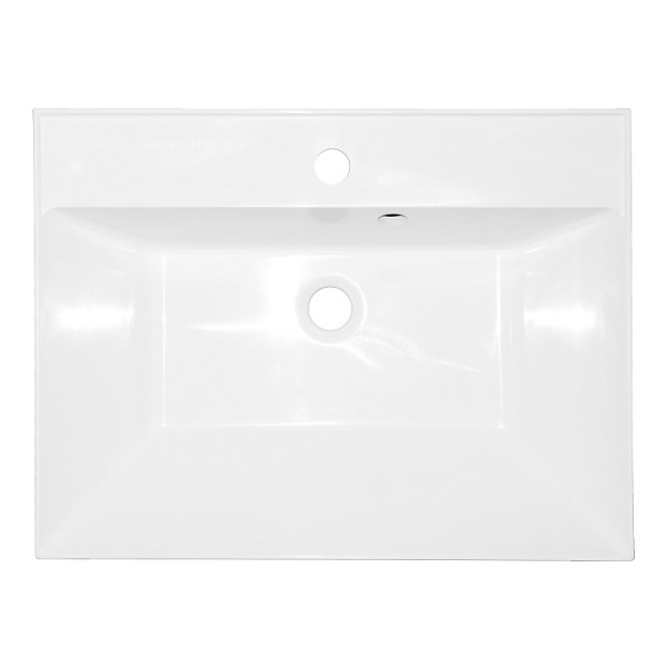 Тумба подвесная Azario с раковиной Эстима 60/2 с раковиной Астория 60 (CS00094582)