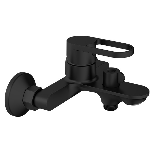 Смеситель для ванны и душа Voda Harbor Black черный (HR54B)