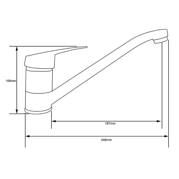 Смеситель для кухни Ex-promt Ring хром (Ex121.3-05) Смеситель для кухни Ex-promt Ring хром (Ex121.3-05)