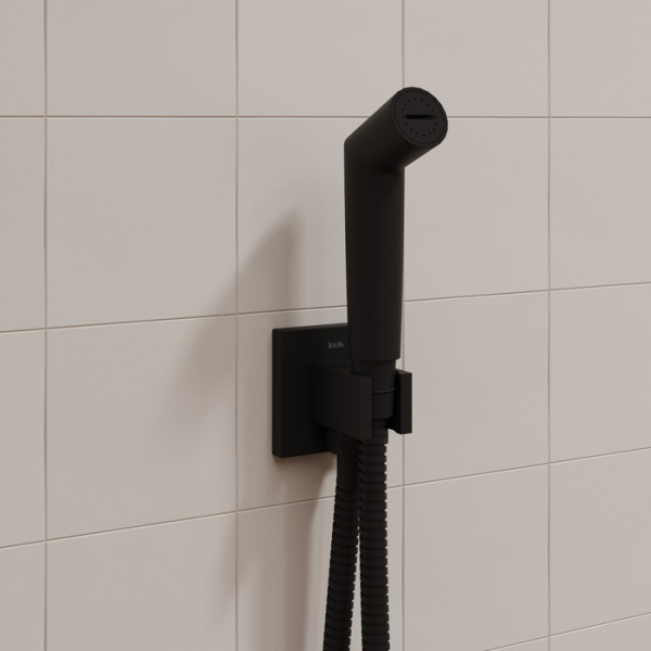 Гигиенические лейки Iddis Agua черный (SLMBL0Gi20)