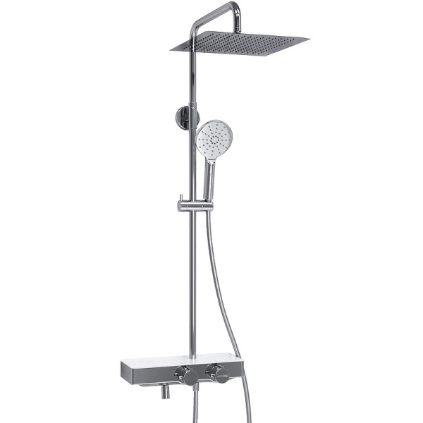 Душевая система WasserKRAFT хром (A113.118.127.CH Thermo)