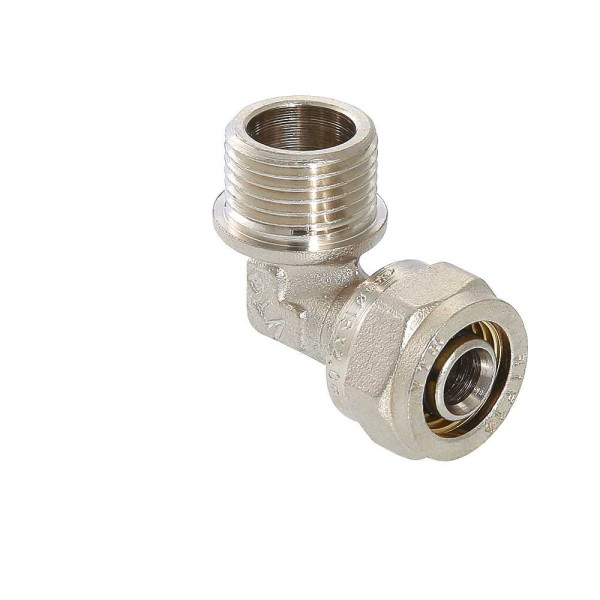 Соединение угловое 20*1/2"Н Valtec (обжим) (VTm.353.N.002004) Соединение угловое 20*1/2"Н Valtec (обжим) (VTm.353.N.002004)