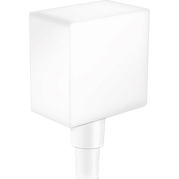 Держатель для шланга Hansgrohe Fixfit Square белый матовый (26455700) Держатель для шланга Hansgrohe Fixfit Square белый матовый (26455700)