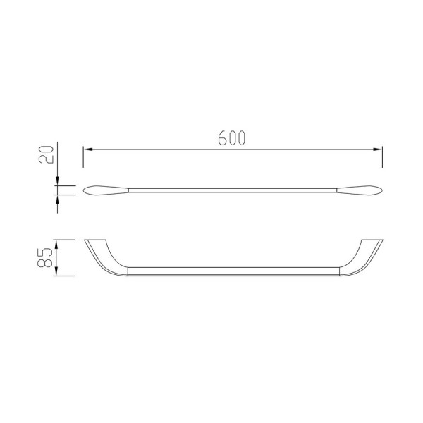 Полотенцедержатель Abber Nord AA сатин (AA1552SP) Полотенцедержатель Abber Nord AA сатин (AA1552SP)