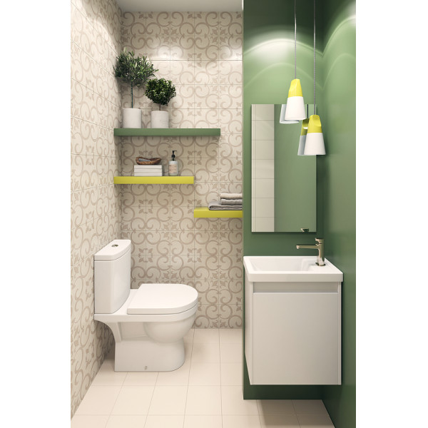 Раковина мебельная Kirovit Фостер 455x147x250 белая (4640021065907) Раковина мебельная Kirovit Фостер 455x147x250 белая (4640021065907)