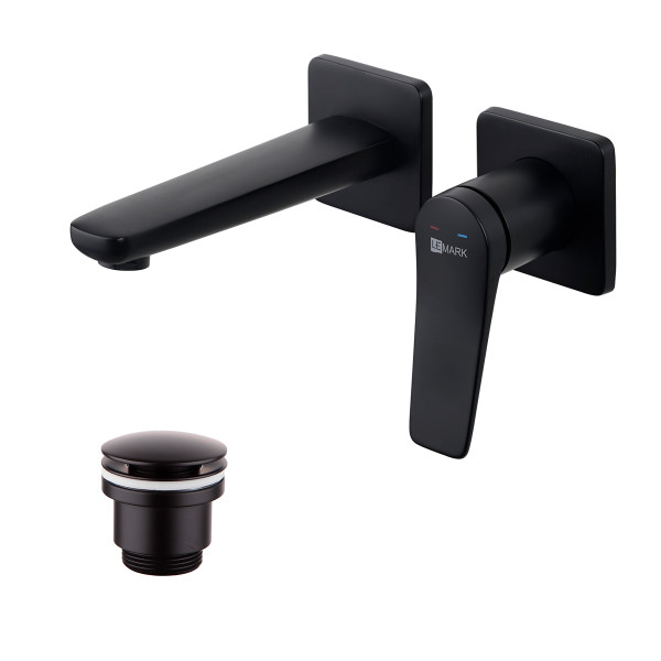 Смеситель для раковины Lemark Bronx встраиваемый хром (LM3736BL) Смеситель для раковины Lemark Bronx встраиваемый хром (LM3736BL)