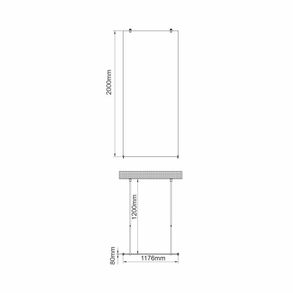 Душевое ограждение WasserKRAFT Vechte 116x200 стекло прозрачное, профиль серебристый (60W40) Душевое ограждение WasserKRAFT Vechte 116x200 стекло прозрачное, профиль серебристый (60W40)