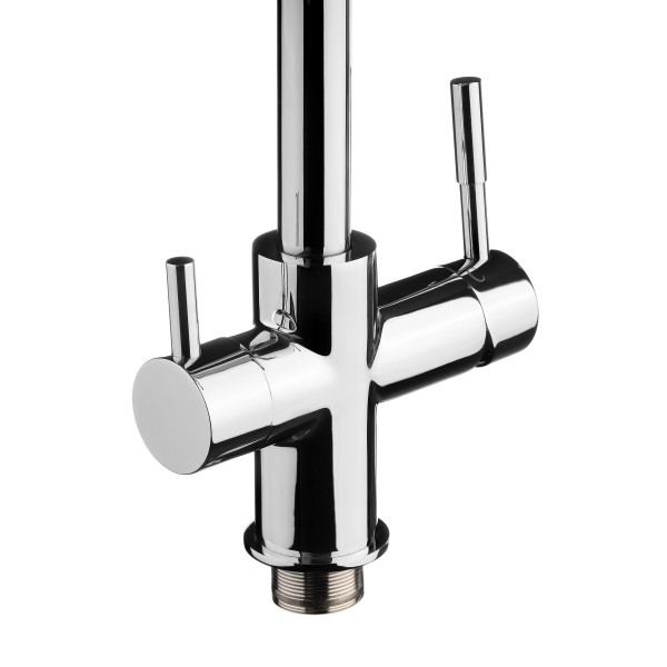 Смеситель для кухни Гейзер Lux с подключением к фильтру с питьевой водой (25431) Смеситель для кухни Гейзер Lux с подключением к фильтру с питьевой водой (25431)