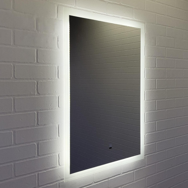 Зеркало с подсветкой Comforty Эдельвейс 650x30x800 (00-00014153)