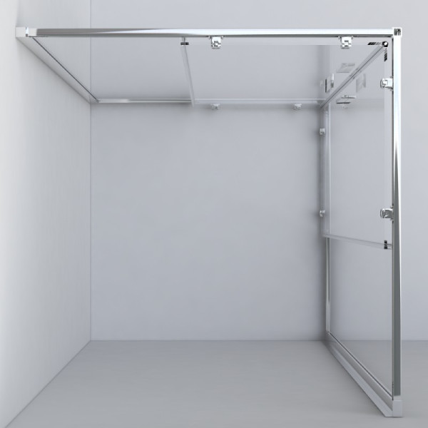 Душевой уголок Vincea Garda 1000х800х1900 стекло шиншилла, профиль хром (VSS-1G8010CH) Душевой уголок Vincea Garda 1000х800х1900 стекло шиншилла, профиль хром (VSS-1G8010CH)