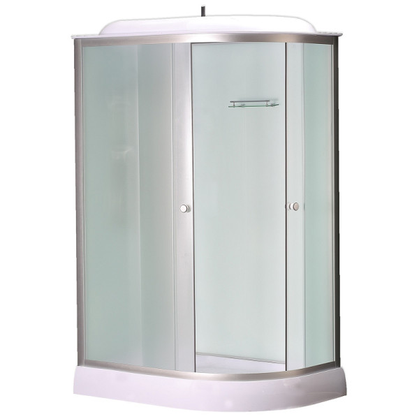 Душевая кабина Loranto 120x80x215 стекло матовое, профиль хром (CS-66121L F 120) Душевая кабина Loranto 120x80x215 стекло матовое, профиль хром (CS-66121L F 120)