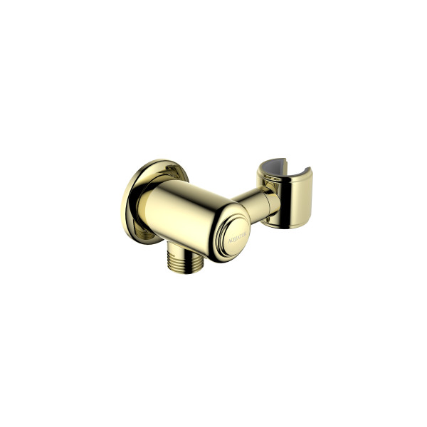Шланговое подсоединение Aquatek Классик золотой (AQ2462PG)