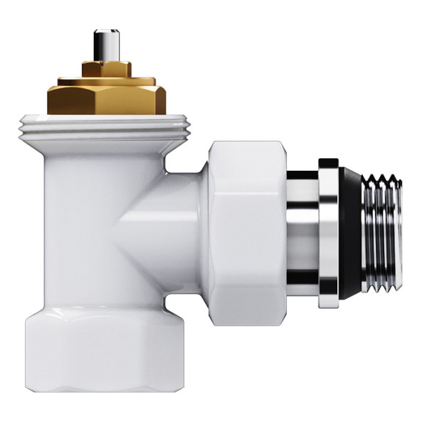 Комплект термостатический угловой 1/2" Royal Thermo Design М30х1,5 (Белый) (RATVDU11212WH) Комплект термостатический угловой 1/2" Royal Thermo Design М30х1,5 (Белый) (RATVDU11212WH)