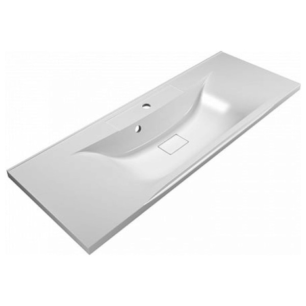 Раковина встраиваемая BelBagno 120 белая (BB1200/450-LV-MR-PR) Раковина встраиваемая BelBagno 120 белая (BB1200/450-LV-MR-PR)