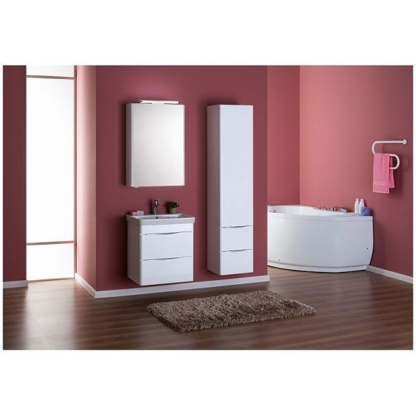 Зеркало-шкаф Aquanet Орлеан 59,6x85 белый (00183076)