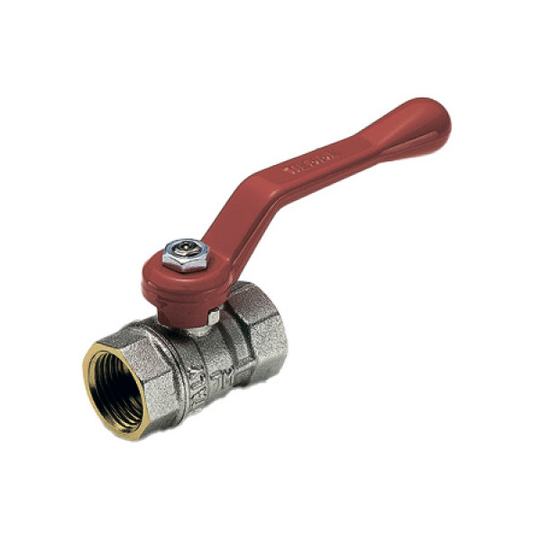 Кран шаровый Tiemme Mistral 1 1/4" ВВ (красная ручка) (2360008) Кран шаровый Tiemme Mistral 1 1/4" ВВ (красная ручка) (2360008)