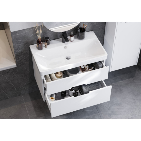 Тумба подвесная Aquaton Оливия 768x427x503 белый (1.A283.1.01O.L01.0) Тумба подвесная Aquaton Оливия 768x427x503 белый (1.A283.1.01O.L01.0)