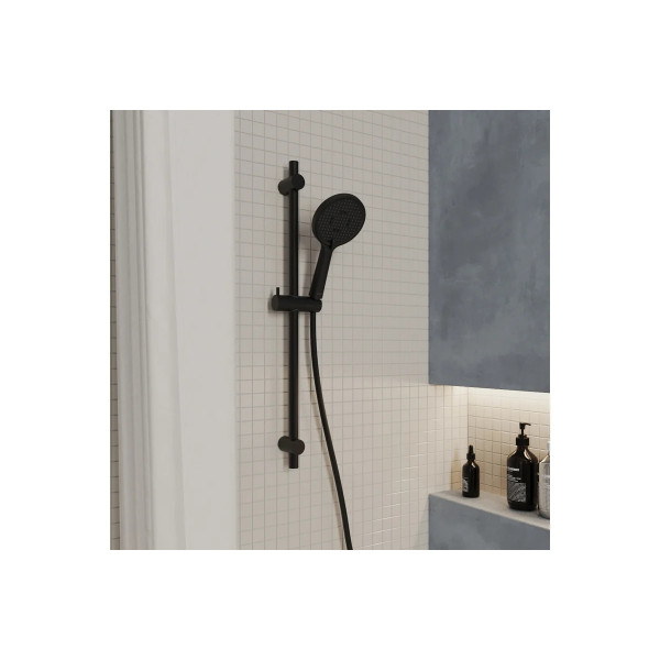 Душевая лейка Milardo Ideal Spa черная (ILS3FBRM18)