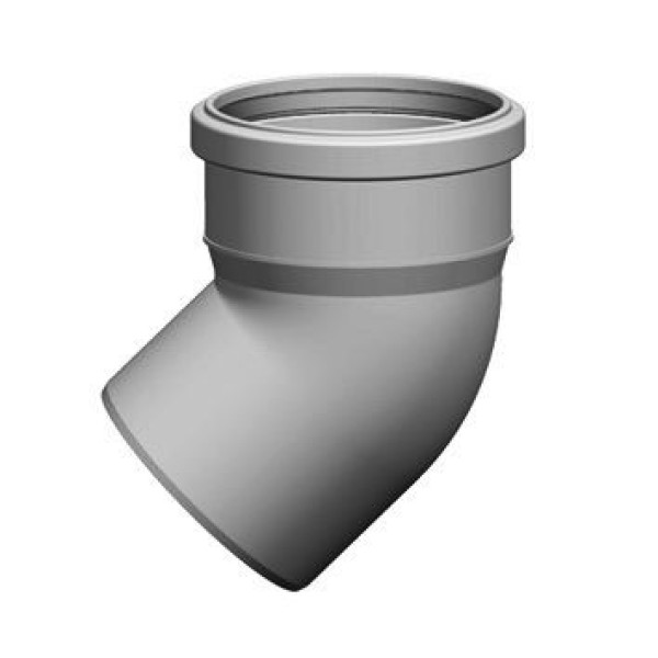 Отвод 110*45 Sinikon Comfort Plus (504053.К) Отвод 110*45 Sinikon Comfort Plus (504053.К)